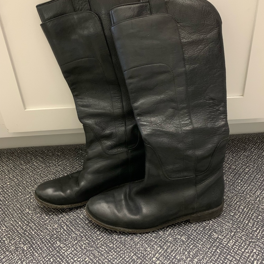 Black Frye Boots. size 9